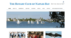 Desktop Screenshot of naplesbayrotary.org